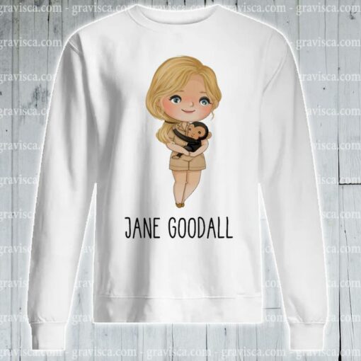 jane goodall sweatshirt