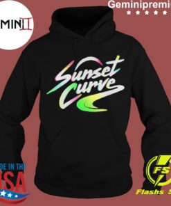 sunset curve hoodie