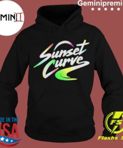 sunset curve hoodies