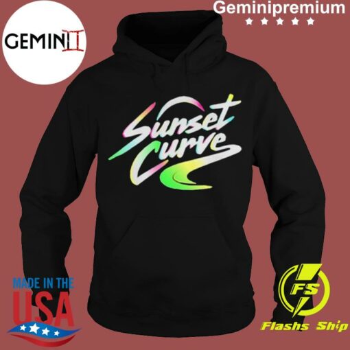 sunset curve hoodies