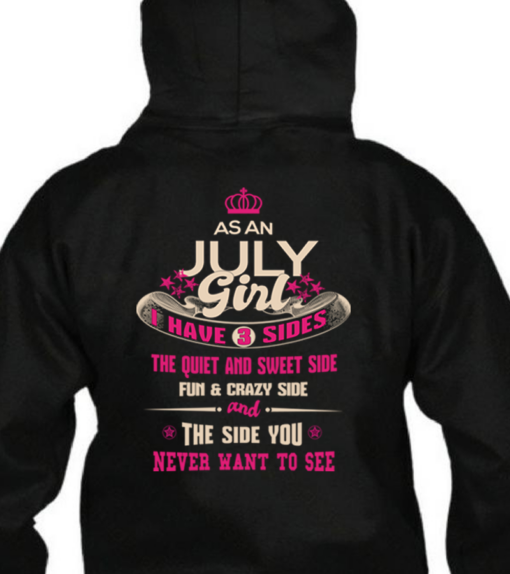 july girl hoodie