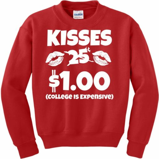 kisses sweatshirt