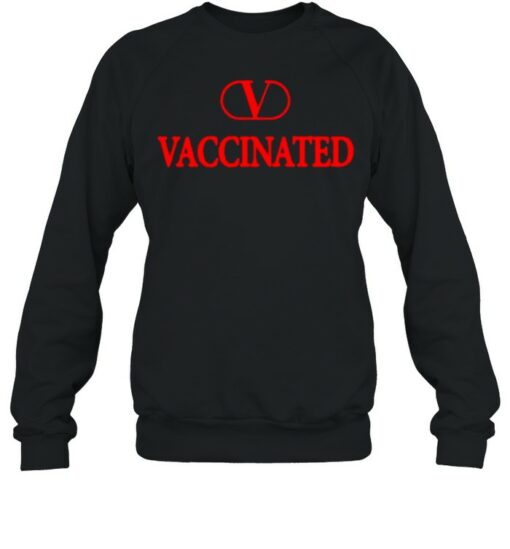 valentino vaccinated sweatshirt