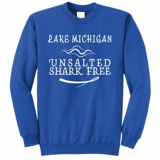 lake michigan unsalted sweatshirt