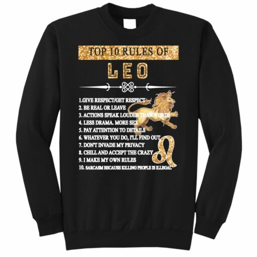 leo sweatshirt