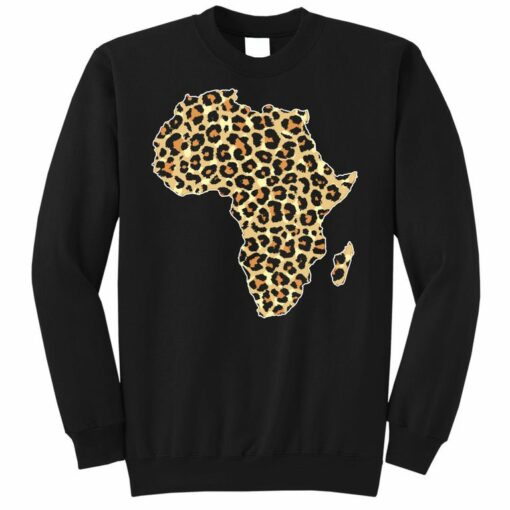 african map sweatshirt