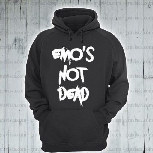 emos not dead hoodie