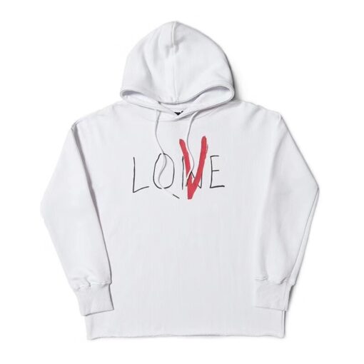 vlone love hoodie