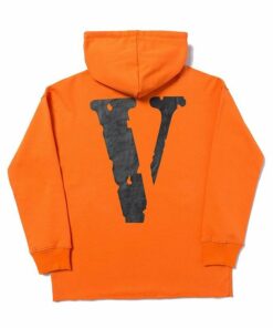 orange and black hoodies