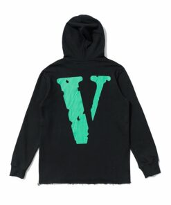 black and green vlone hoodie