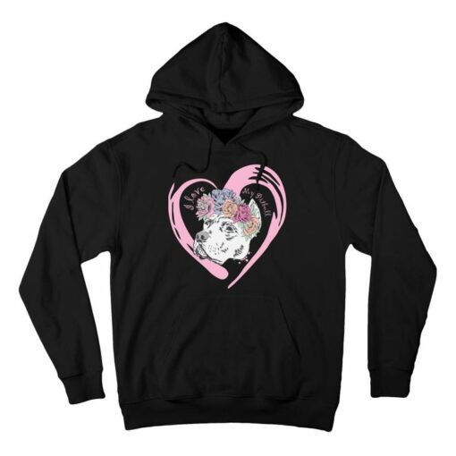 i love my pitbull hoodie