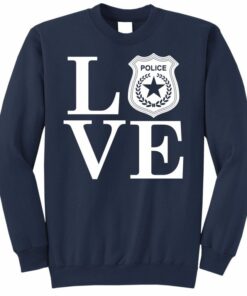 police sweatshirt