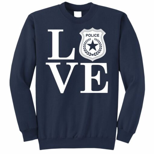 police sweatshirt