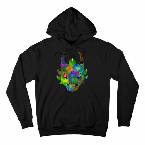 low poly hoodie