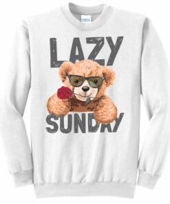 lazy sunday sweatshirt