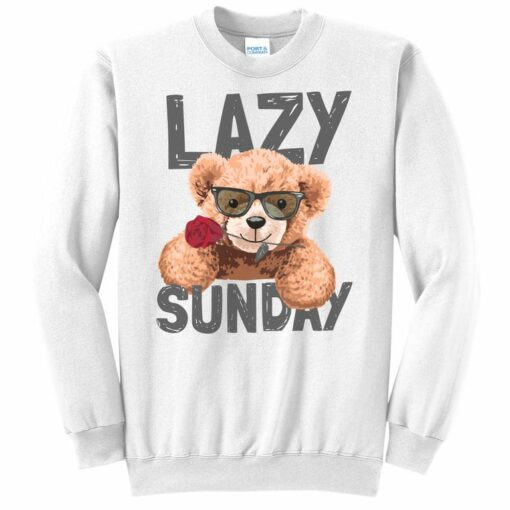 lazy sunday sweatshirt