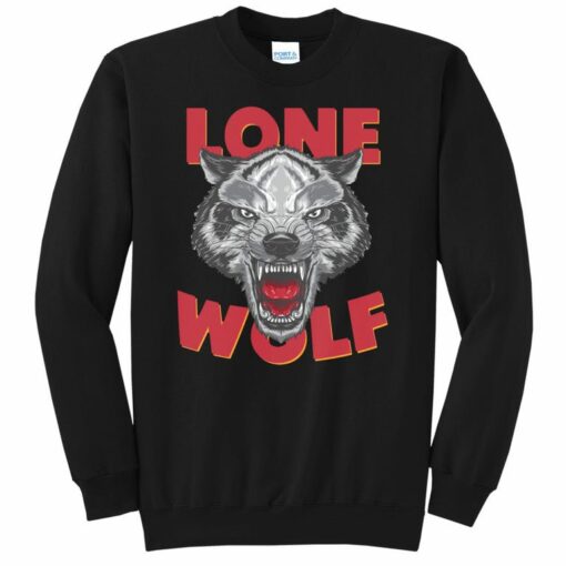 lone wolf sweatshirt