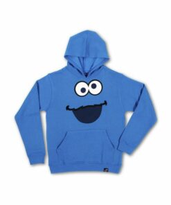 monster face hoodie