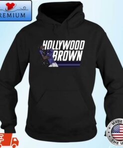 hollywood brown hoodie