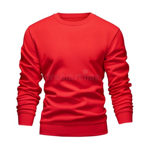 red sweatshirt for men