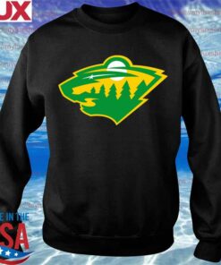 mn wild retro sweatshirt