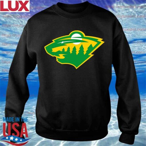 mn wild retro sweatshirt