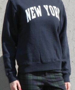 brandy melville blue new york sweatshirt