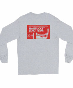 nantucket beach permit sweatshirt