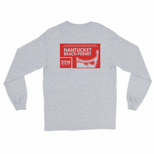 nantucket beach permit sweatshirt