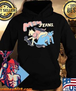 mom jeans band hoodie