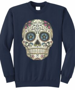 sugar skull sweatshirt