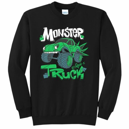 monster truck sweatshirt