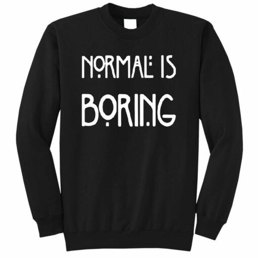 boring sweatshirt