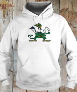 notre dame leprechaun hoodie