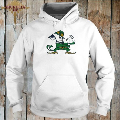 notre dame leprechaun hoodie