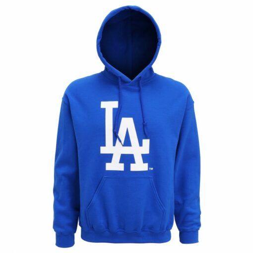 la blue hoodie