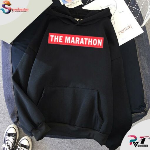 marathon hoodie