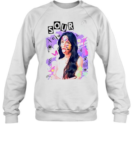 olivia rodrigo sour sweatshirt