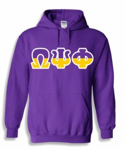 omega psi phi hoodies