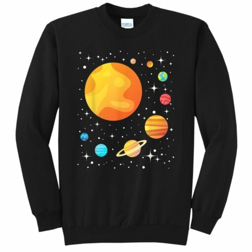 solar system sweatshirt