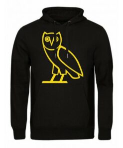 black ovo owl hoodie