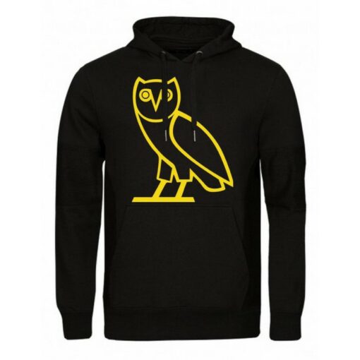 black ovo owl hoodie