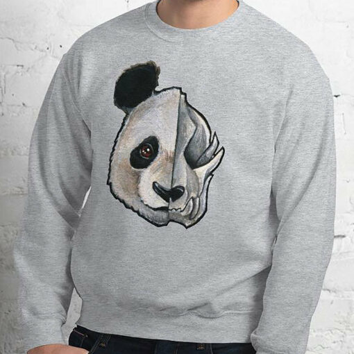 mens panda sweatshirt