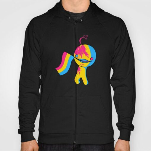 pansexual pride hoodie