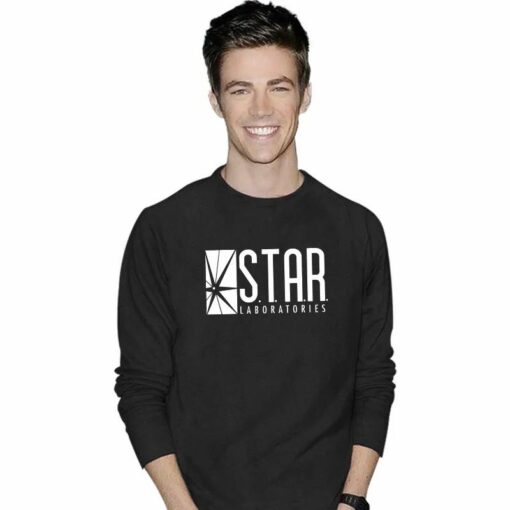 barry allen star labs sweatshirt