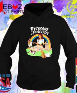 princess of feral cats hoodie