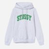 green stussy hoodie
