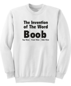 boob sweatshirt