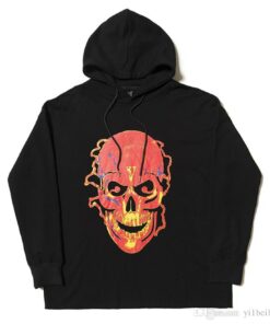 vlone skull hoodie
