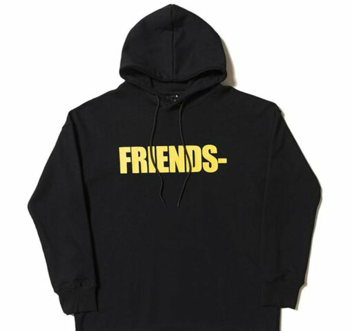 vlone friends hoodie yellow